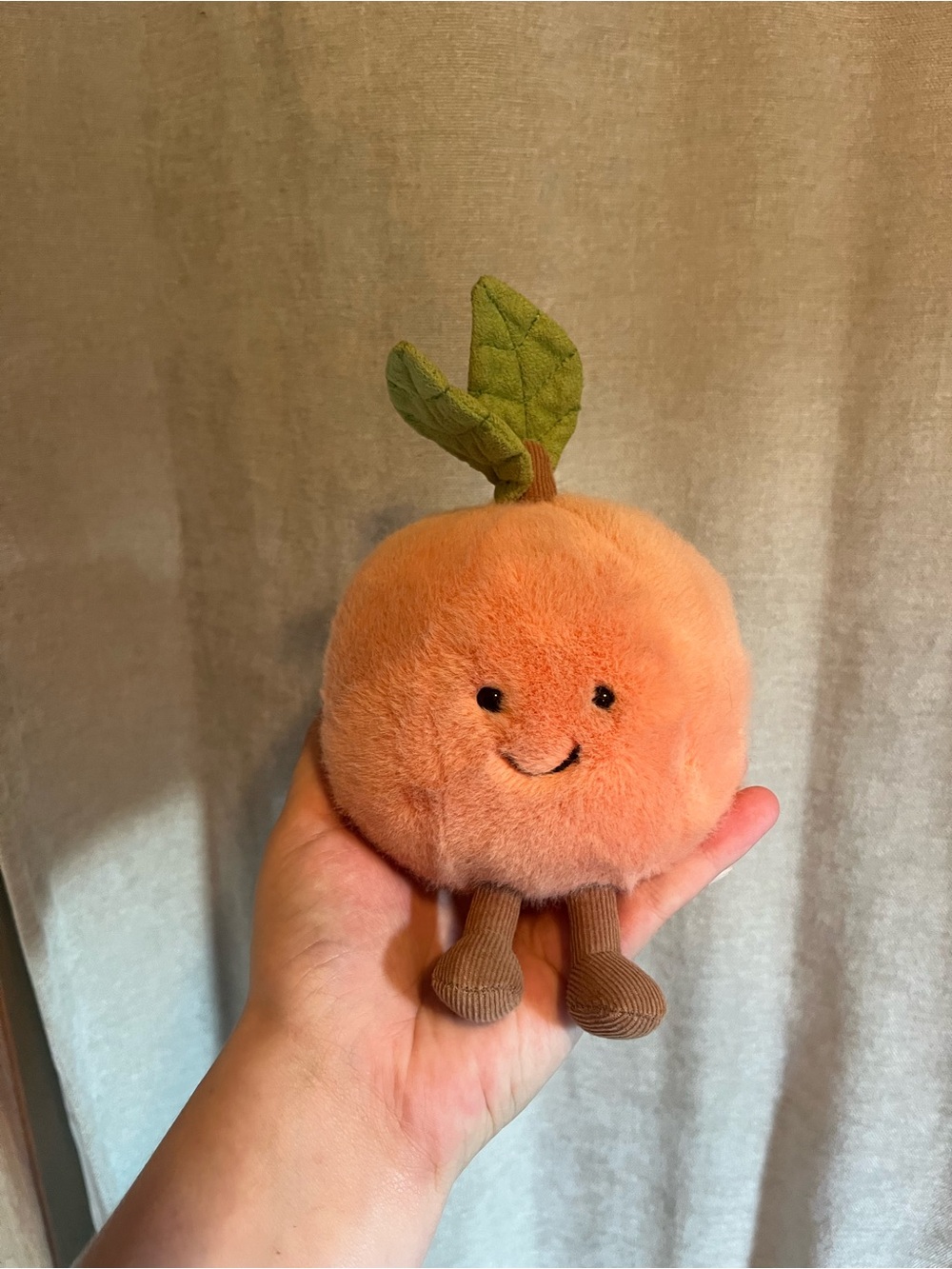 Jellycat Peach NWOT